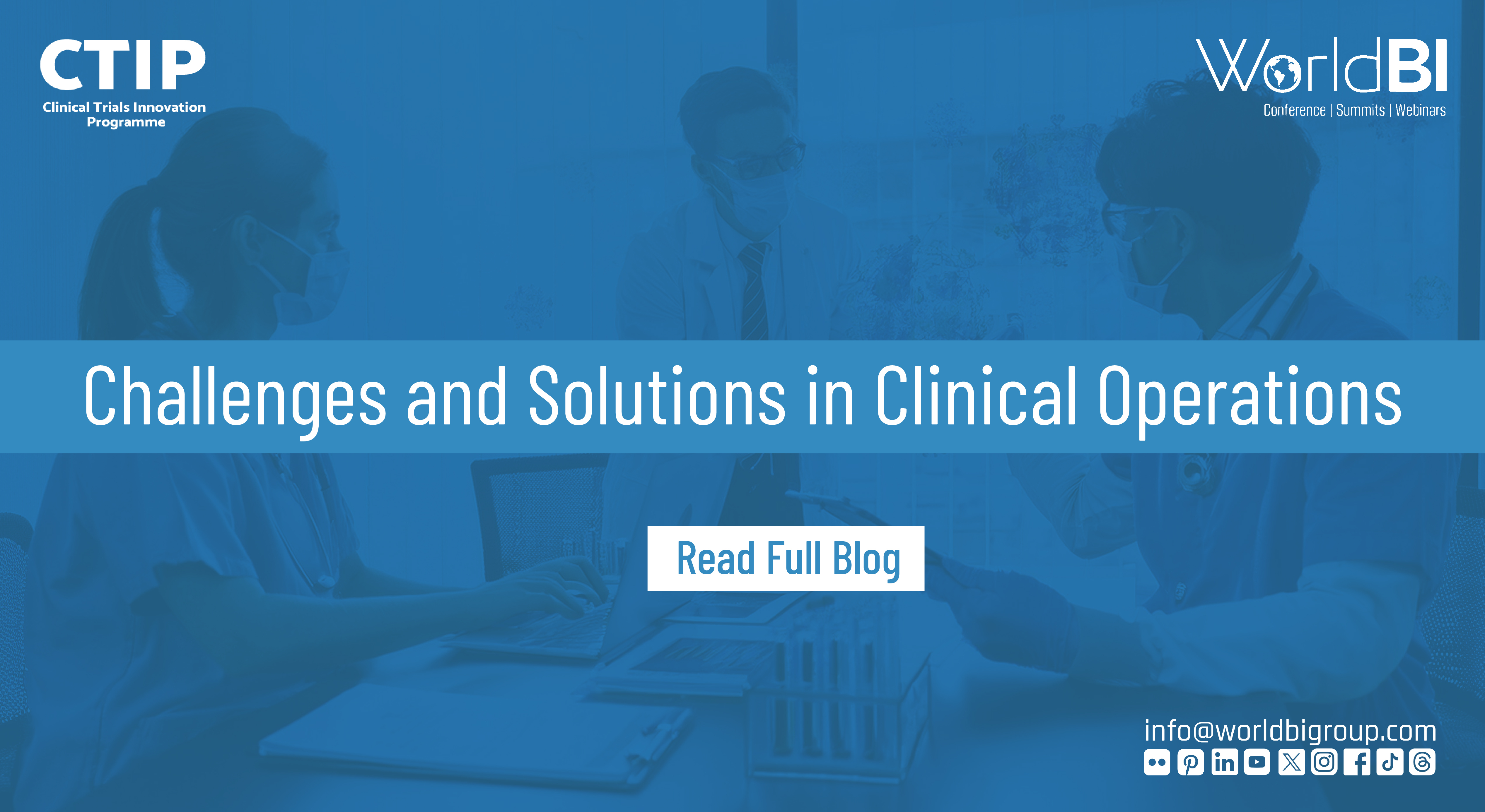 Challenges and Solutions in Clinical Operations | World BI
