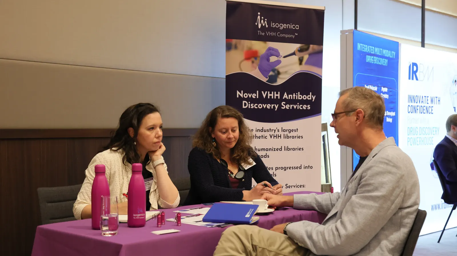 Roundtable discussion among delegates